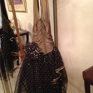 FORMAL CASADE DRESS SIZE 6